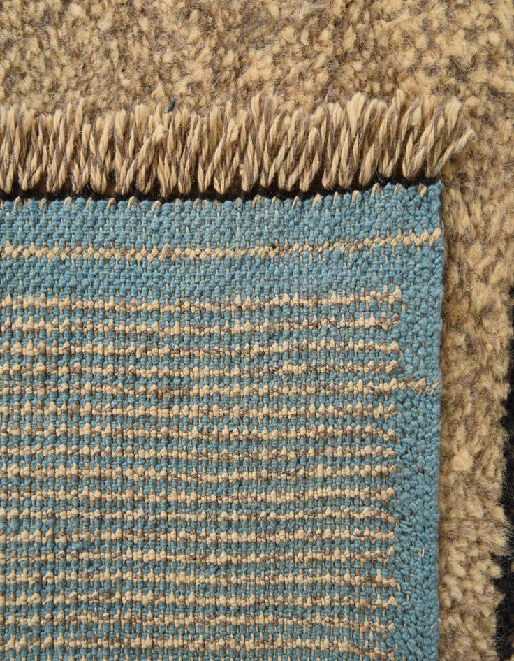 Detail image of  8' x 10' 2  Hand Knotted Moroccan Wool Rug