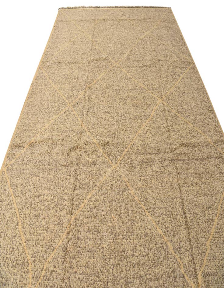 Detail image of  9' 3 x 12' 6  Hand Knotted Moroccan Wool Rug