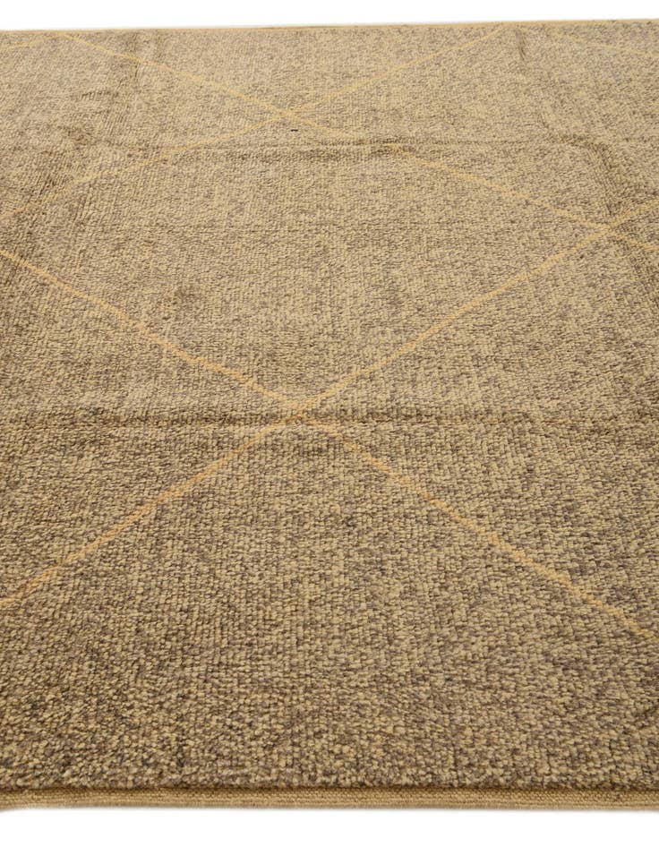 Detail image of  9' 3 x 12' 6  Hand Knotted Moroccan Wool Rug