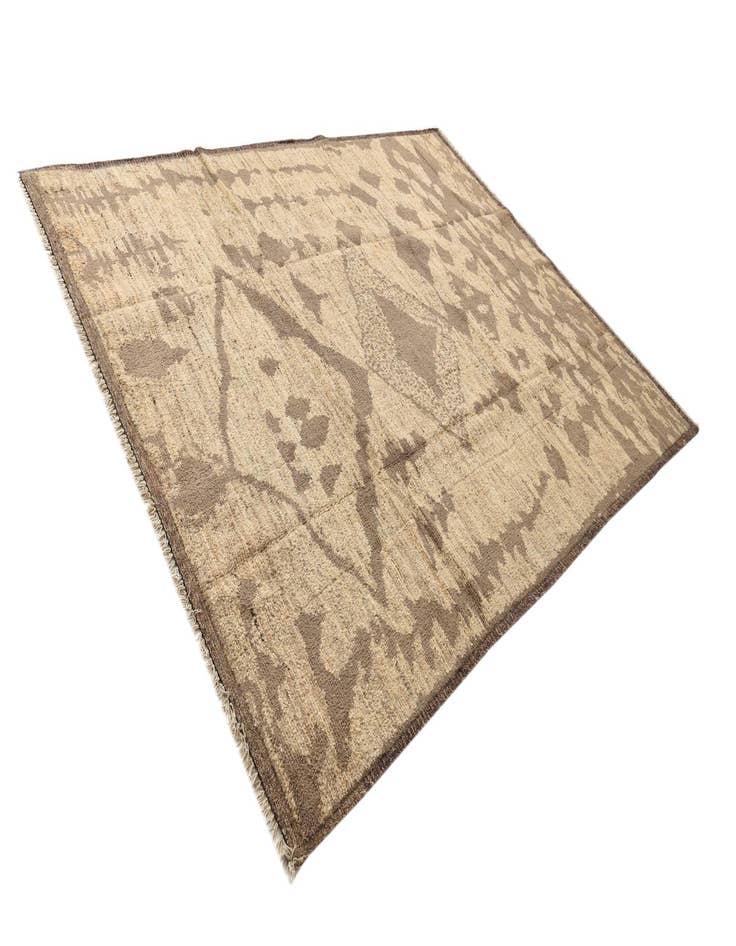 Detail image of  9' 3 x 12' 3  Hand Knotted Moroccan Wool Rug