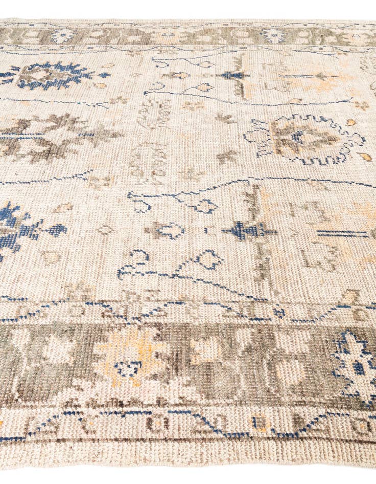 Detail image of  8' 4 x 10' 6  Hand Knotted Moroccan Wool Rug
