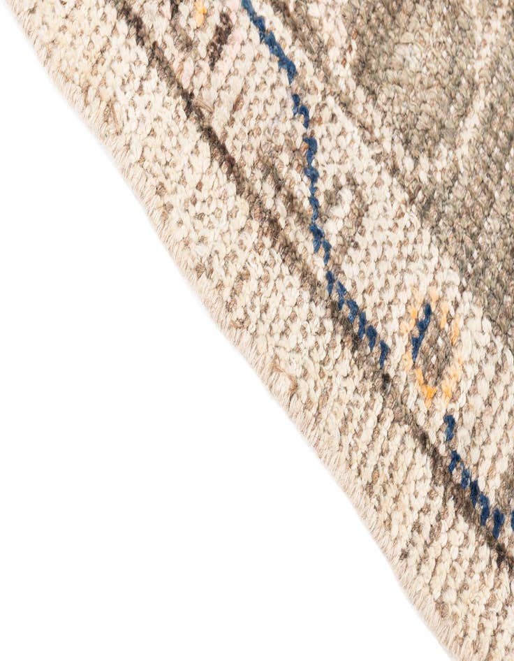 Detail image of  8' 4 x 10' 6  Hand Knotted Moroccan Wool Rug