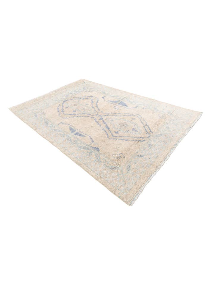 Detail image of  5' 8 x 8' 8  Hand Knotted Moroccan Wool Rug