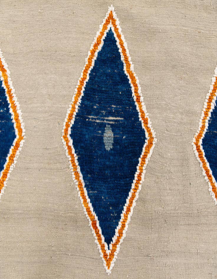 Detail image of  8' 2 x 10' 8  Hand Knotted Moroccan Wool Rug