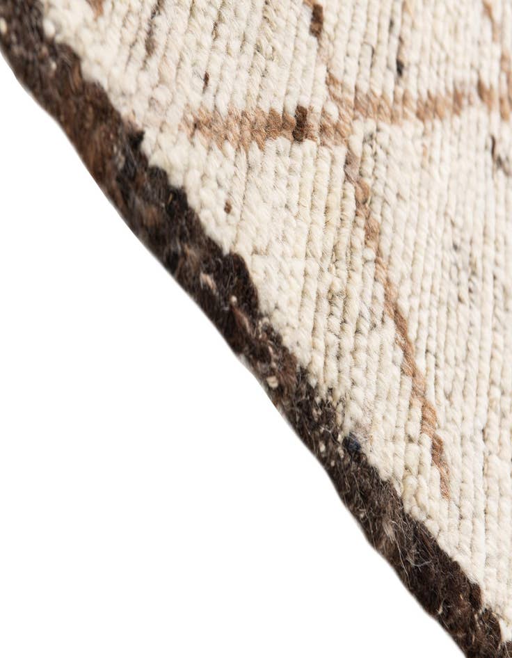 Detail image of  5' 2 x 6' 10  Hand Knotted Moroccan Wool Rug