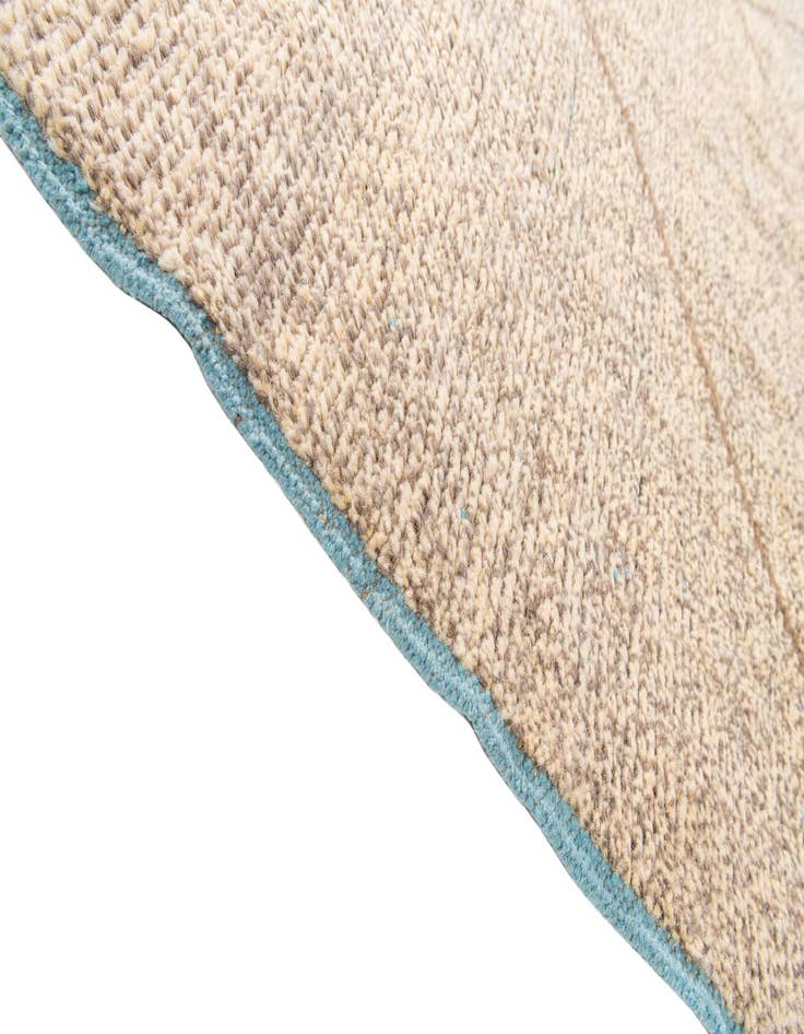 Detail image of  6' 1 x 9' 2  Hand Knotted Moroccan Wool Rug