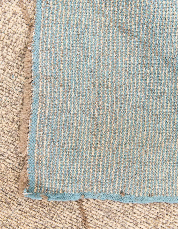 Detail image of  6' 1 x 9' 2  Hand Knotted Moroccan Wool Rug