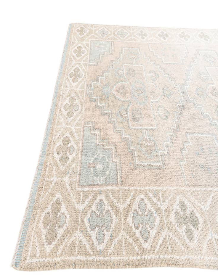 Detail image of  6' x 8' 9  Hand Knotted Moroccan Wool Rug