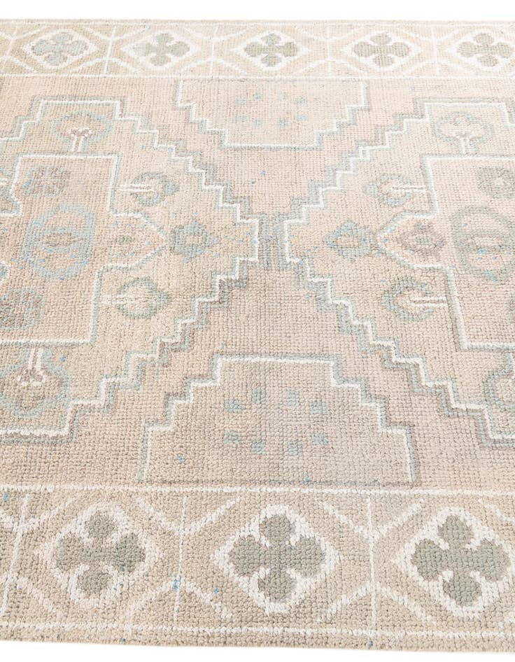 Detail image of  6' x 8' 9  Hand Knotted Moroccan Wool Rug