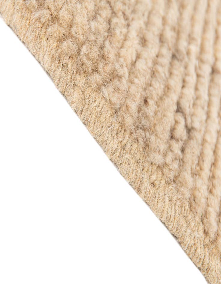 Detail image of  6' 2 x 9' 1  Hand Knotted Moroccan Wool Rug