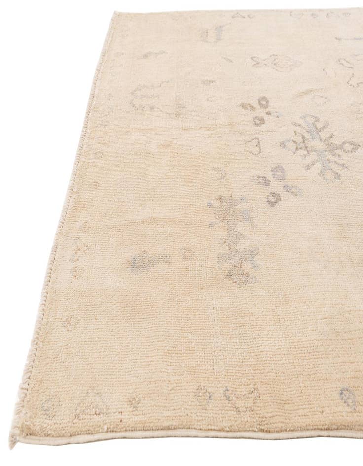 Detail image of  5' 5 x 7' 1  Hand Knotted Moroccan Wool Rug