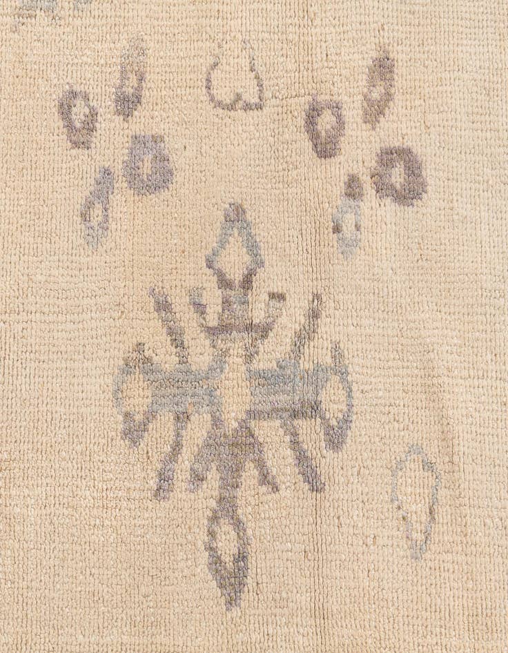 Detail image of  5' 5 x 7' 1  Hand Knotted Moroccan Wool Rug