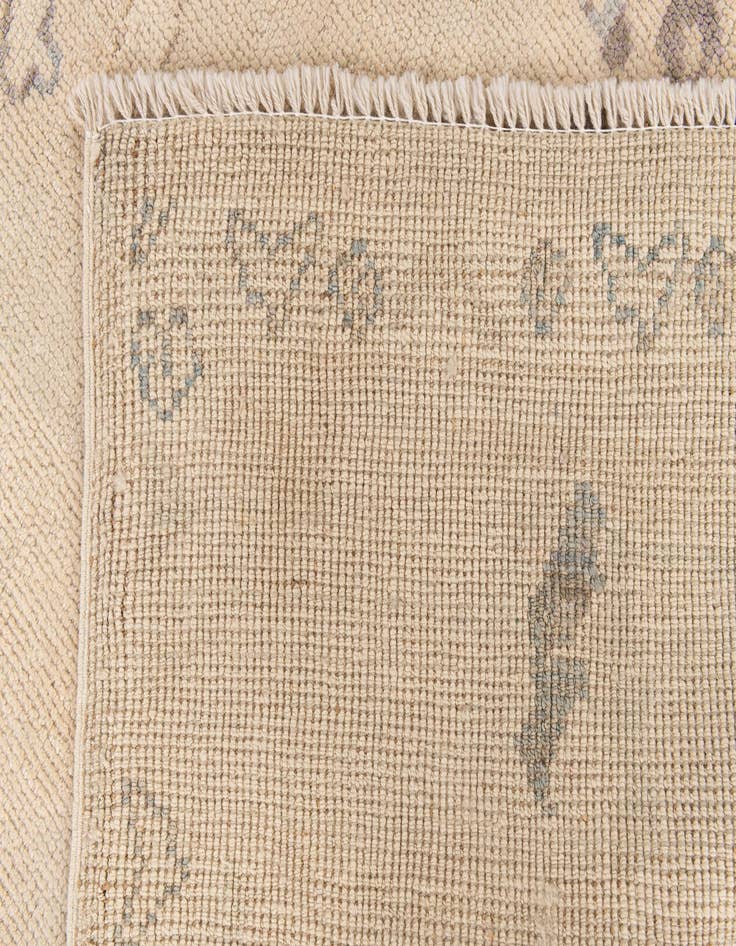 Detail image of  5' 5 x 7' 1  Hand Knotted Moroccan Wool Rug