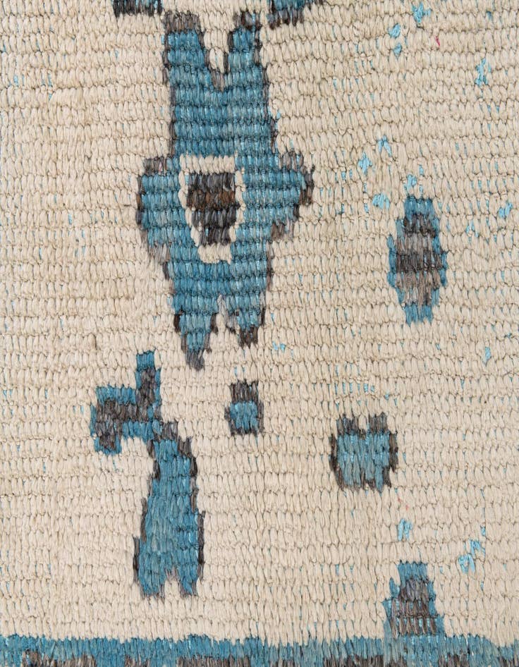 Detail image of  7' 8 x 10' 1  Hand Knotted Moroccan Wool Rug