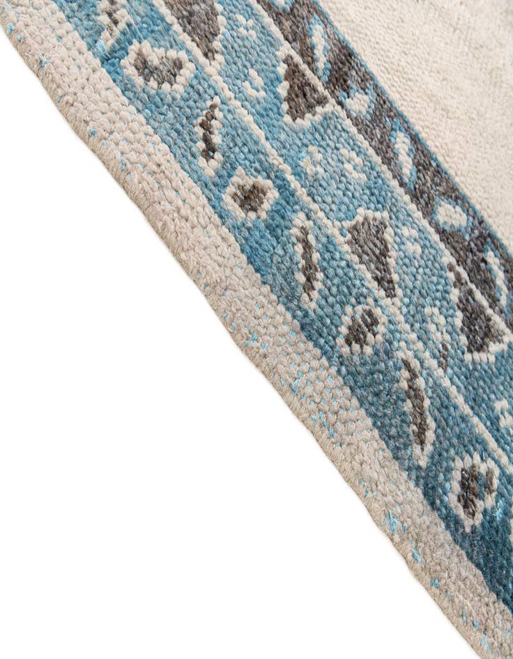 Detail image of  7' 8 x 10' 1  Hand Knotted Moroccan Wool Rug