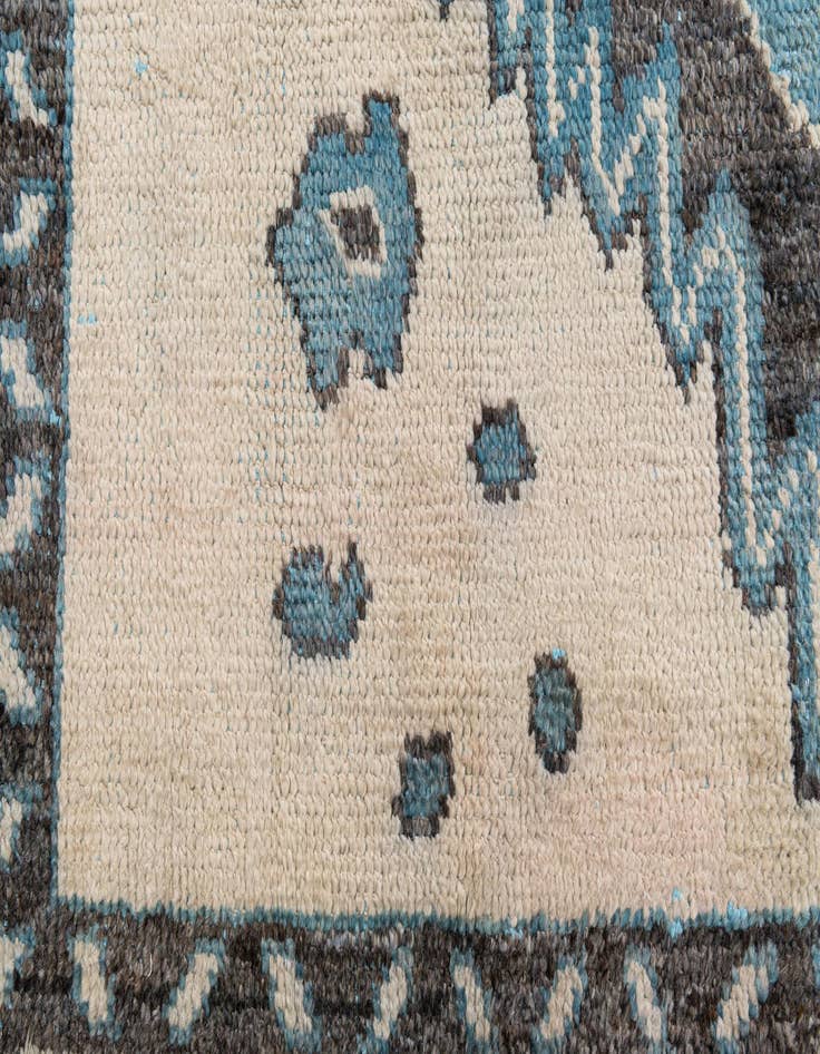Detail image of  7' 8 x 10' 1  Hand Knotted Moroccan Wool Rug