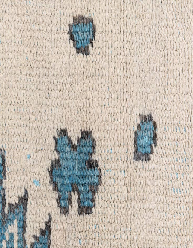 Detail image of  7' 8 x 10' 1  Hand Knotted Moroccan Wool Rug