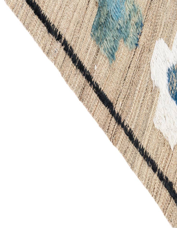 Detail image of  8' 1 x 10' 6  Hand Knotted Moroccan Wool Rug