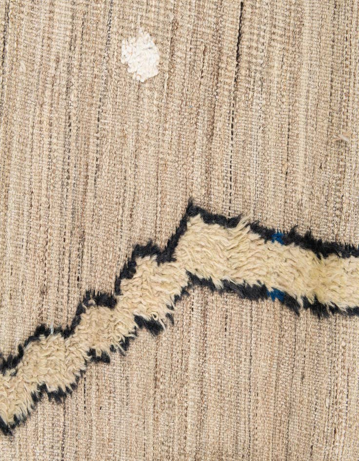Detail image of  8' 1 x 10' 6  Hand Knotted Moroccan Wool Rug