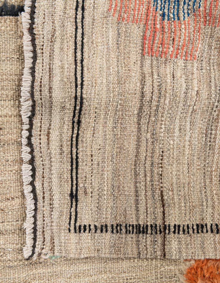 Detail image of  8' 1 x 10' 6  Hand Knotted Moroccan Wool Rug