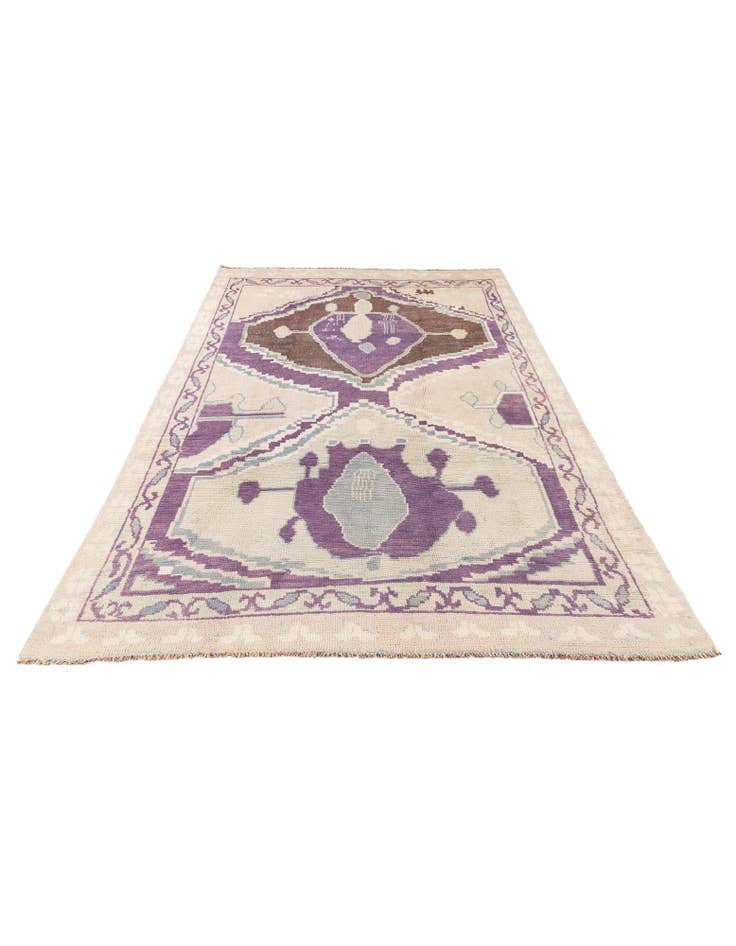 Detail image of  7' 4 x 10' 3  Hand Knotted Moroccan Wool Rug