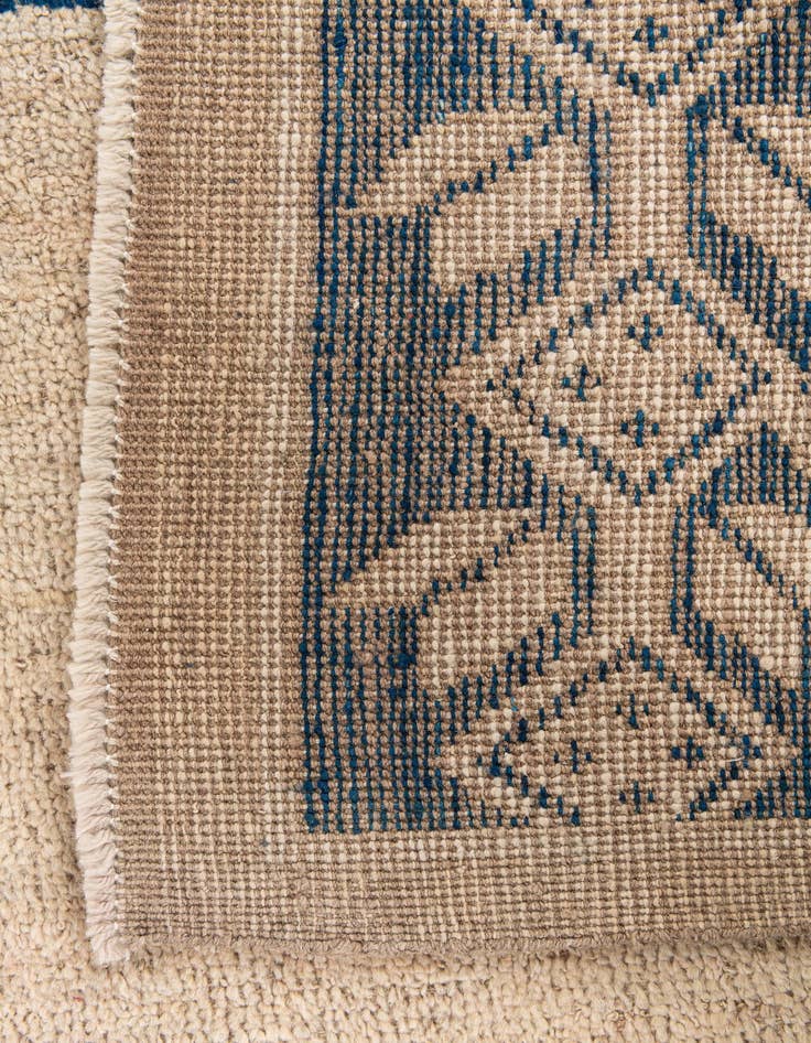 Detail image of  9' 1 x 12' 3  Hand Knotted Moroccan Wool Rug