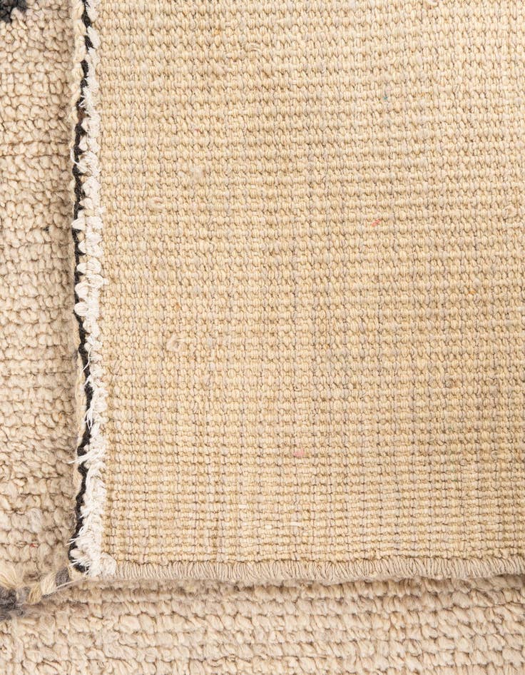 Detail image of  8' x 12'  Hand Knotted Moroccan Wool Rug