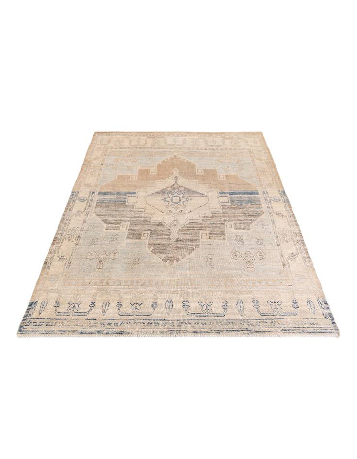 Detail image of  7' 9 x 10' 2  Hand Knotted Moroccan Wool Rug