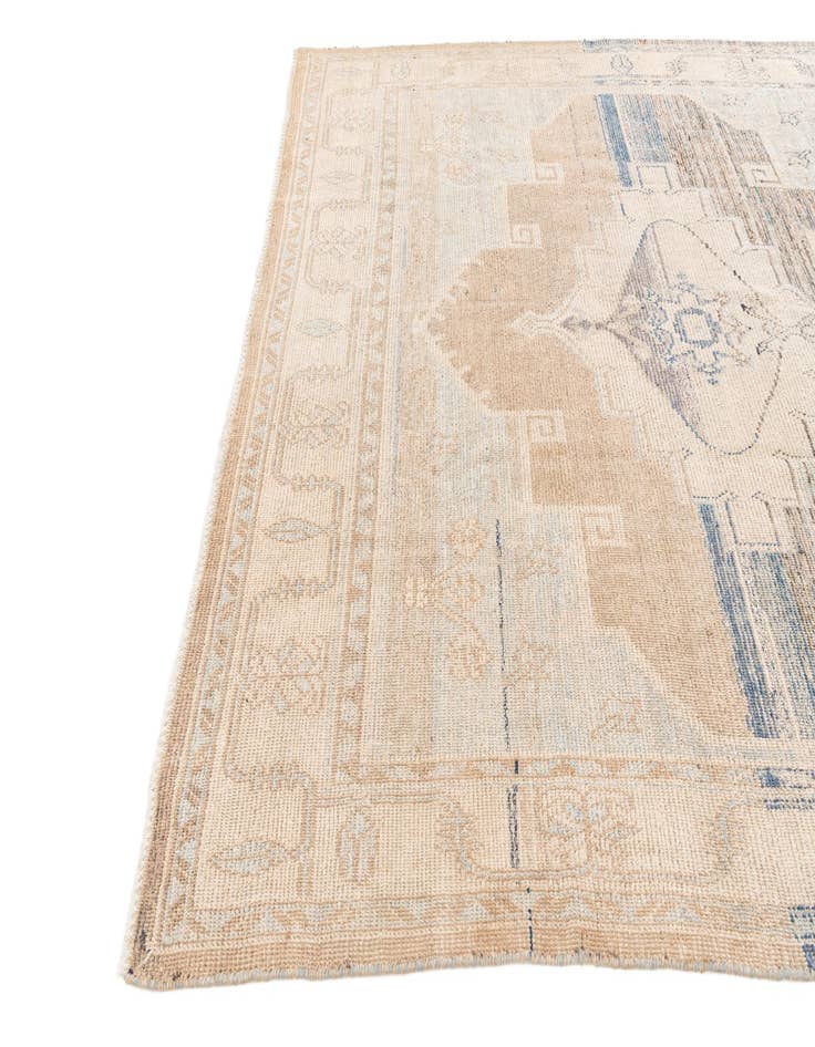 Detail image of  7' 9 x 10' 2  Hand Knotted Moroccan Wool Rug