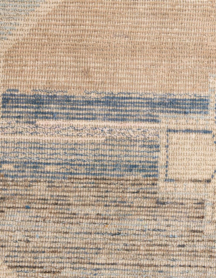 Detail image of  7' 9 x 10' 2  Hand Knotted Moroccan Wool Rug