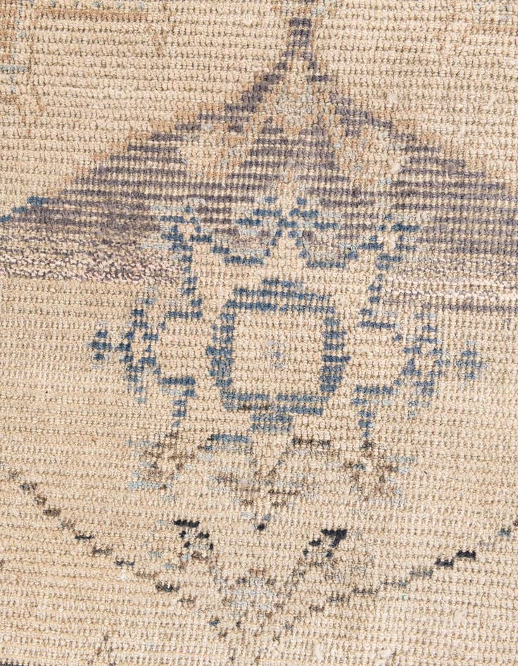 Detail image of  7' 9 x 10' 2  Hand Knotted Moroccan Wool Rug