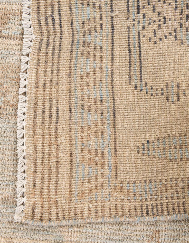 Detail image of  7' 9 x 10' 2  Hand Knotted Moroccan Wool Rug