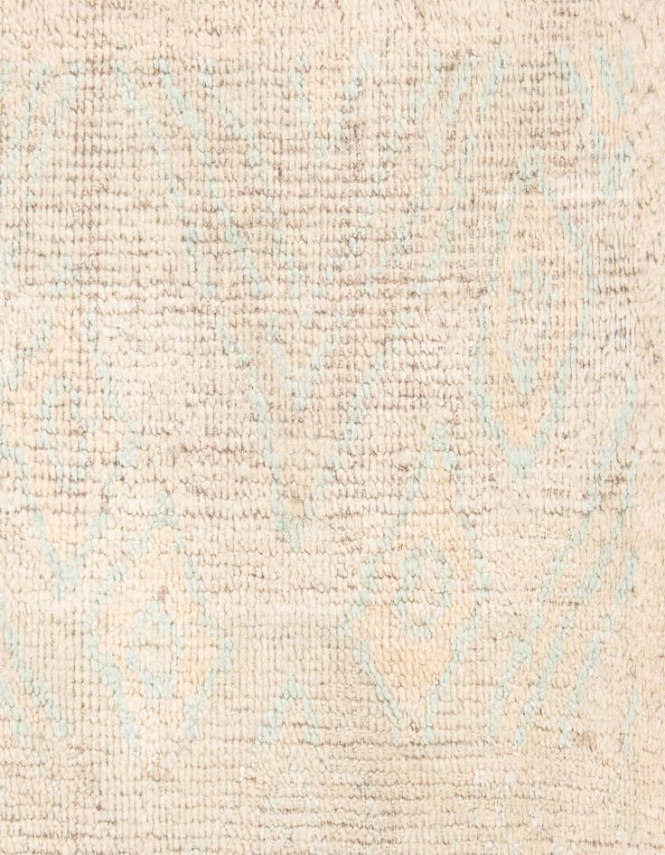 Detail image of  9' x 12' 7  Hand Knotted Moroccan Wool Rug