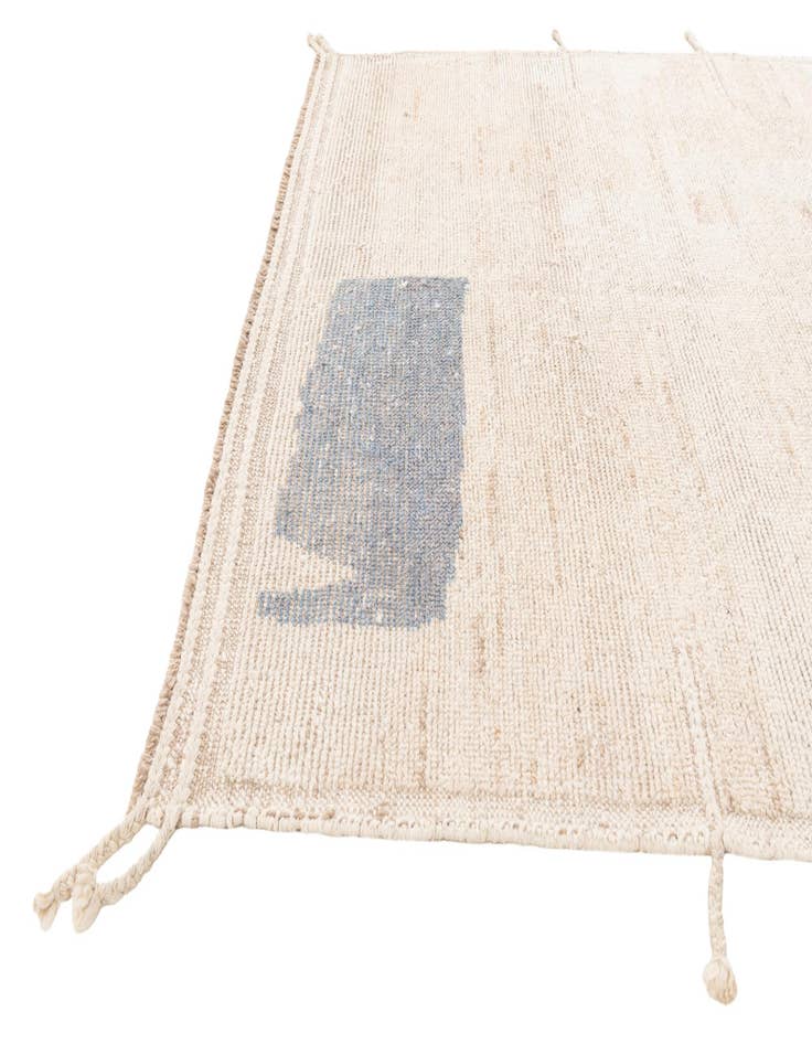 Detail image of  5' 2 x 7' 6  Hand Knotted Moroccan Wool Rug