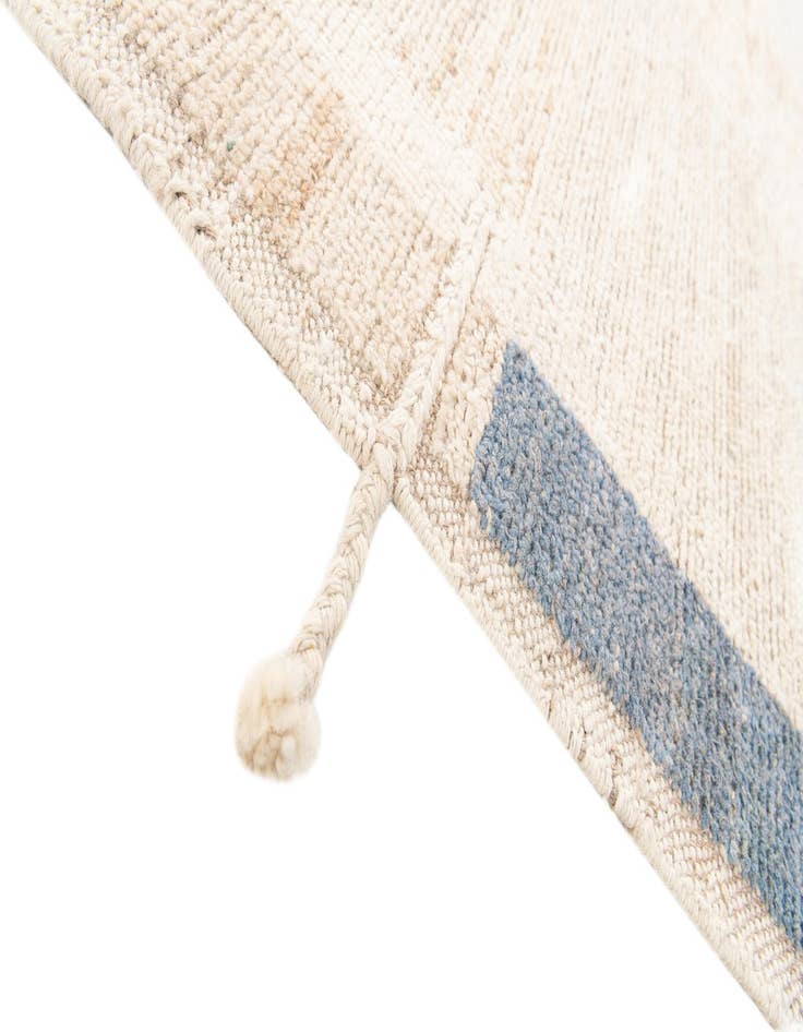 Detail image of  5' 2 x 7' 6  Hand Knotted Moroccan Wool Rug