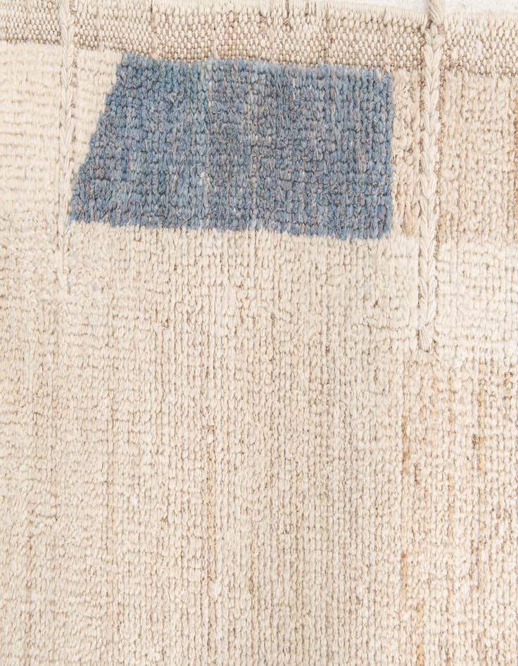 Detail image of  5' 2 x 7' 6  Hand Knotted Moroccan Wool Rug