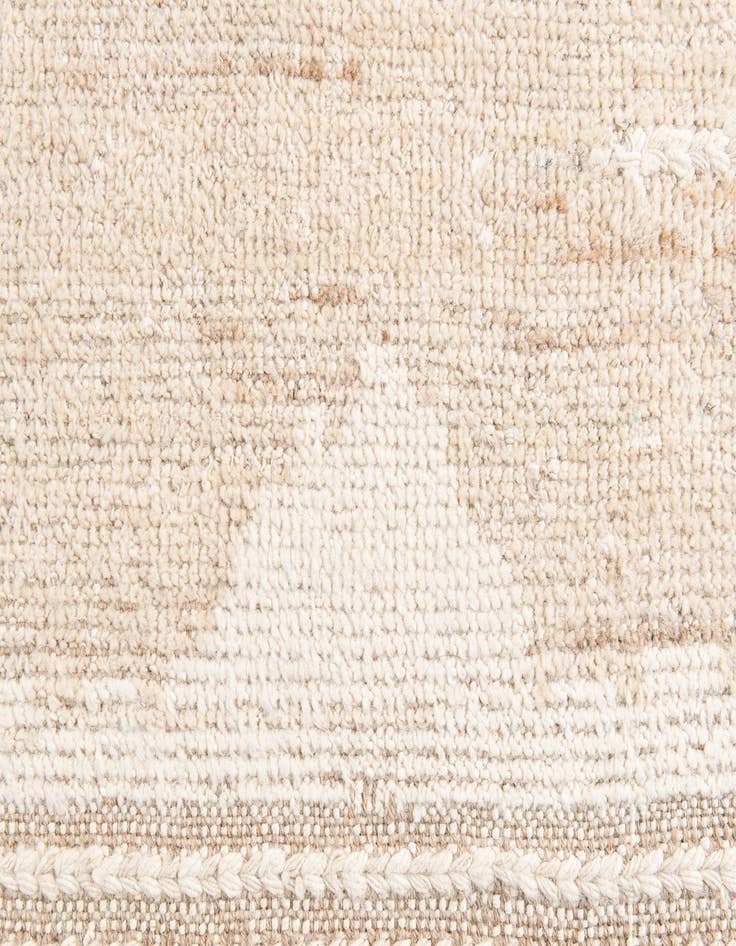 Detail image of  5' 2 x 7' 6  Hand Knotted Moroccan Wool Rug