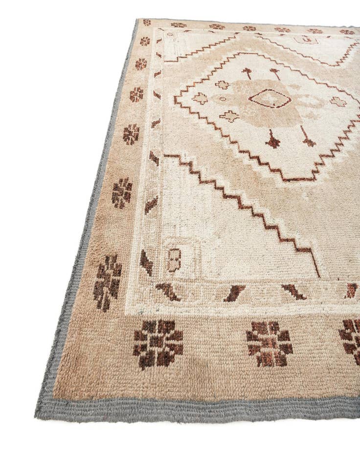 Detail image of  9' x 12' 1  Hand Knotted Moroccan Wool Rug