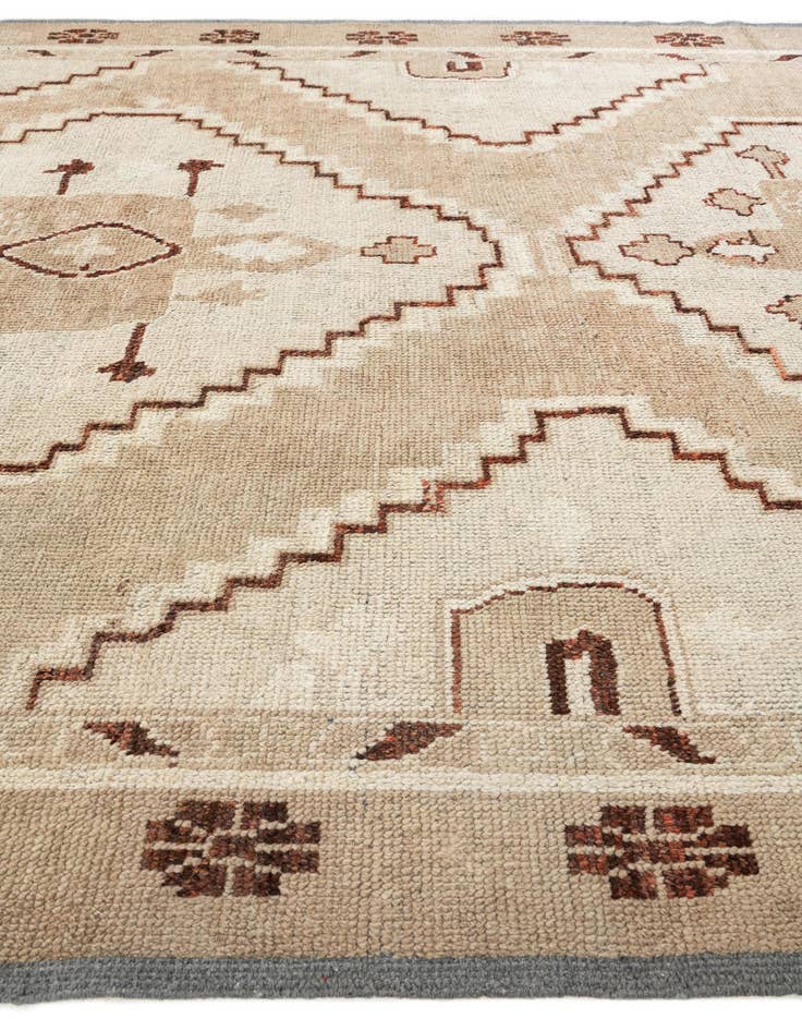 Detail image of  9' x 12' 1  Hand Knotted Moroccan Wool Rug