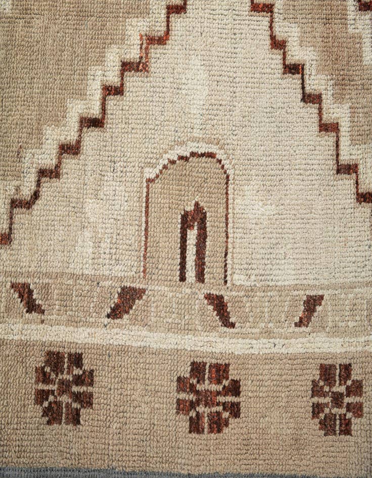 Detail image of  9' x 12' 1  Hand Knotted Moroccan Wool Rug