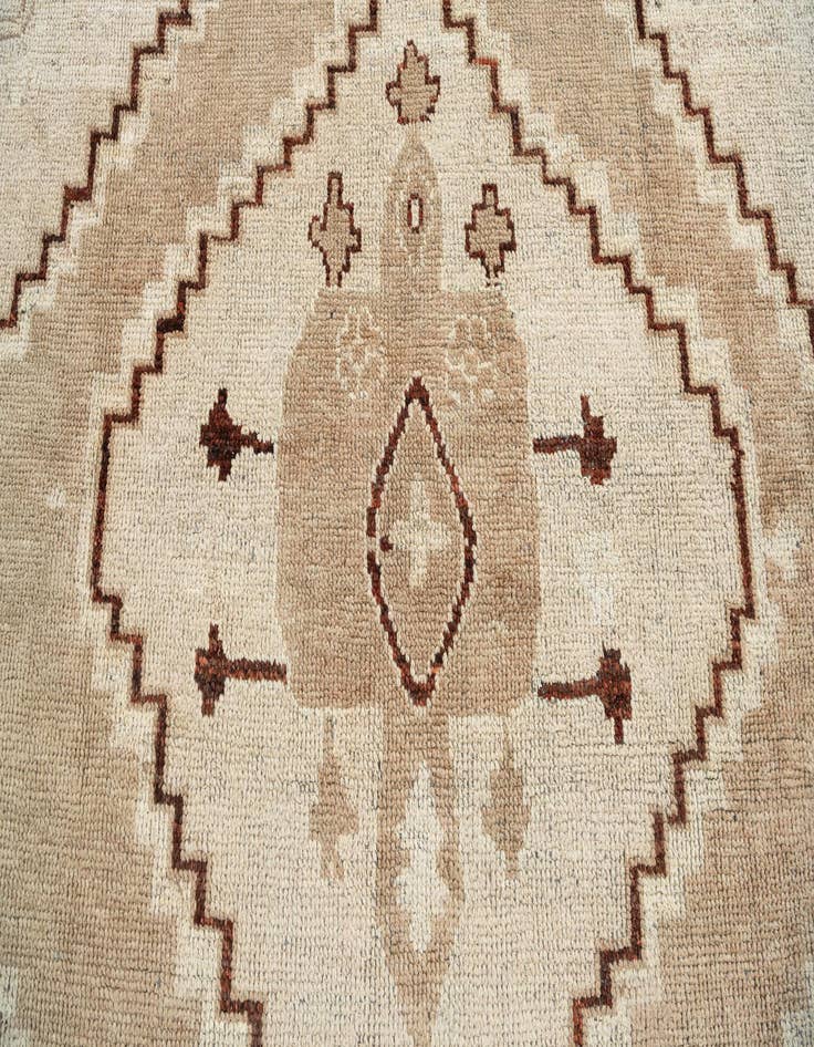 Detail image of  9' x 12' 1  Hand Knotted Moroccan Wool Rug