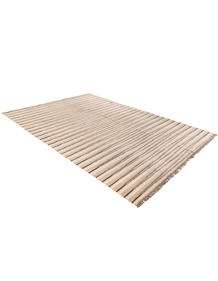 Detail image of  8' 1 x 11' 5  Hand Knotted Moroccan Wool Rug