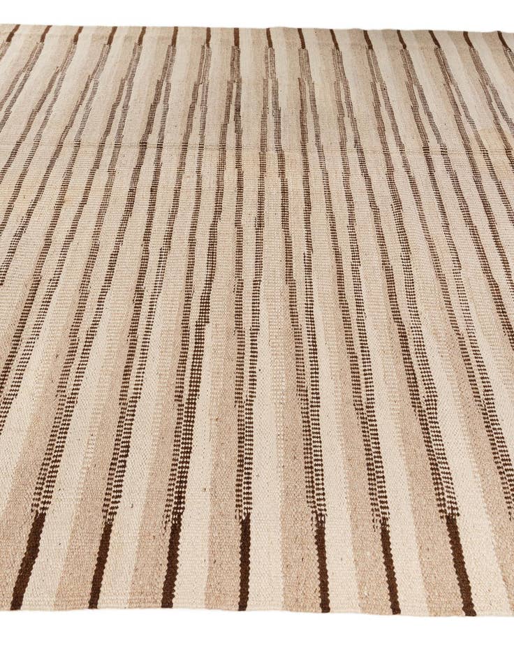 Detail image of  8' 1 x 11' 5  Hand Knotted Moroccan Wool Rug