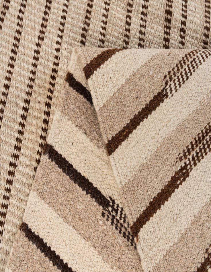 Detail image of  8' 1 x 11' 5  Hand Knotted Moroccan Wool Rug