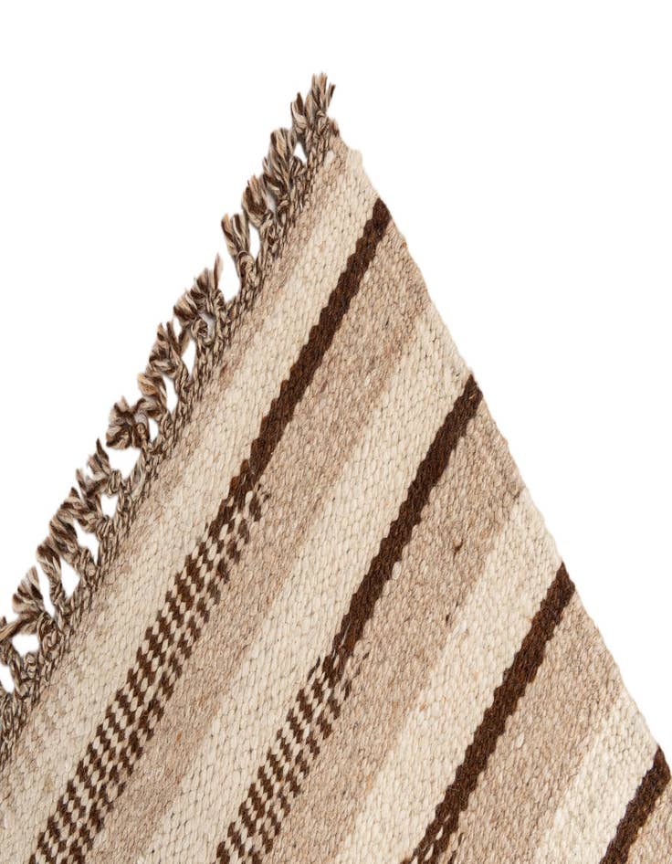 Detail image of  8' 1 x 11' 5  Hand Knotted Moroccan Wool Rug