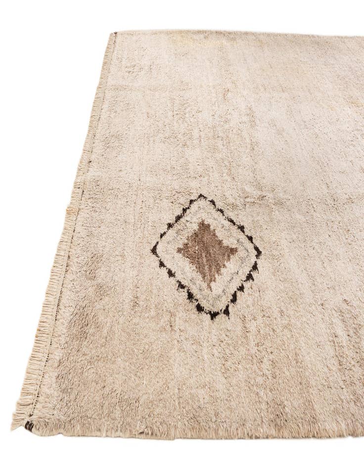 Detail image of  8' 6 x 9' 7  Hand Knotted Moroccan Wool Rug