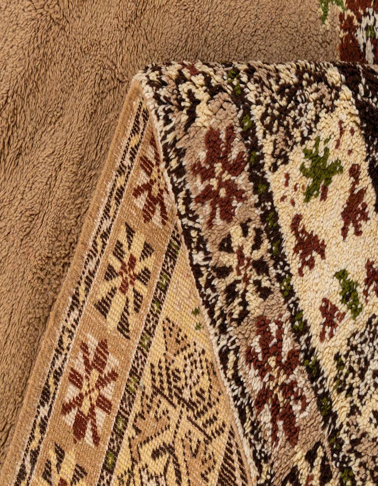 Detail image of  8' x 12' 1  Hand Knotted Moroccan Wool Rug