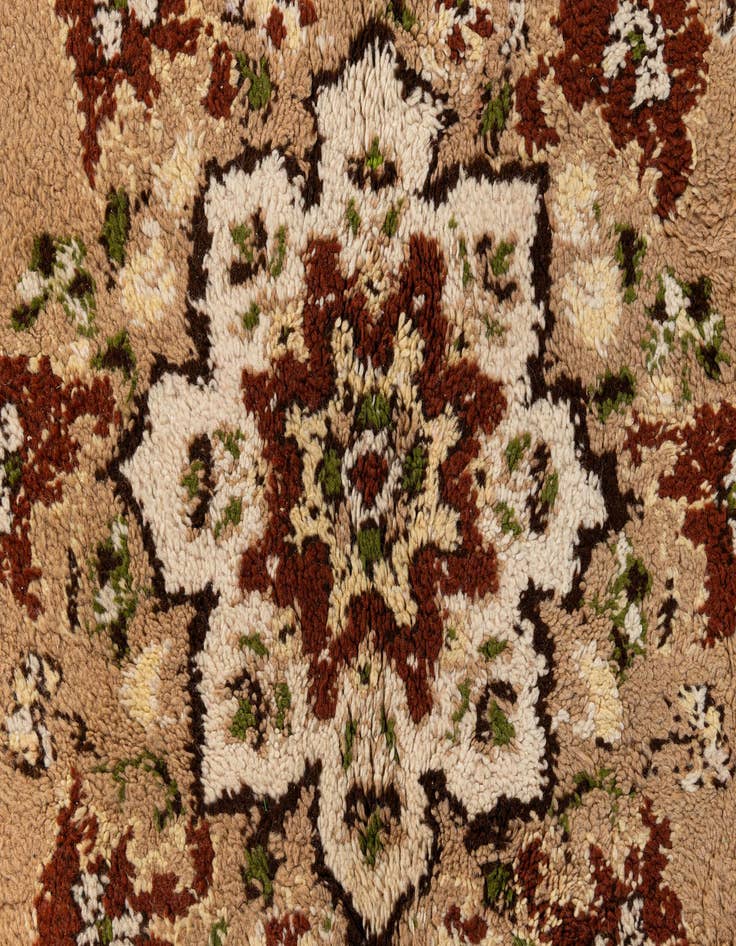Detail image of  8' x 12' 1  Hand Knotted Moroccan Wool Rug