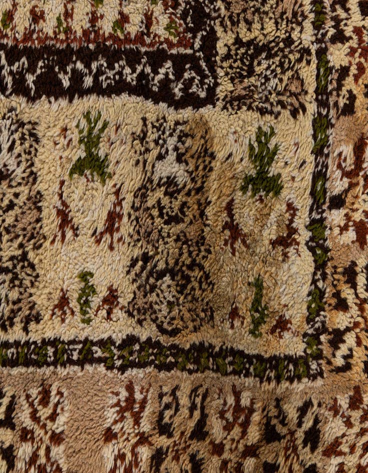 Detail image of  8' x 12' 1  Hand Knotted Moroccan Wool Rug