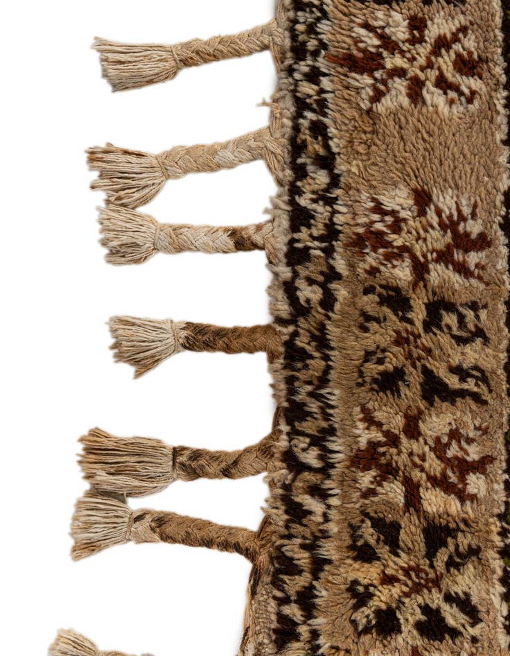 Detail image of  8' x 12' 1  Hand Knotted Moroccan Wool Rug